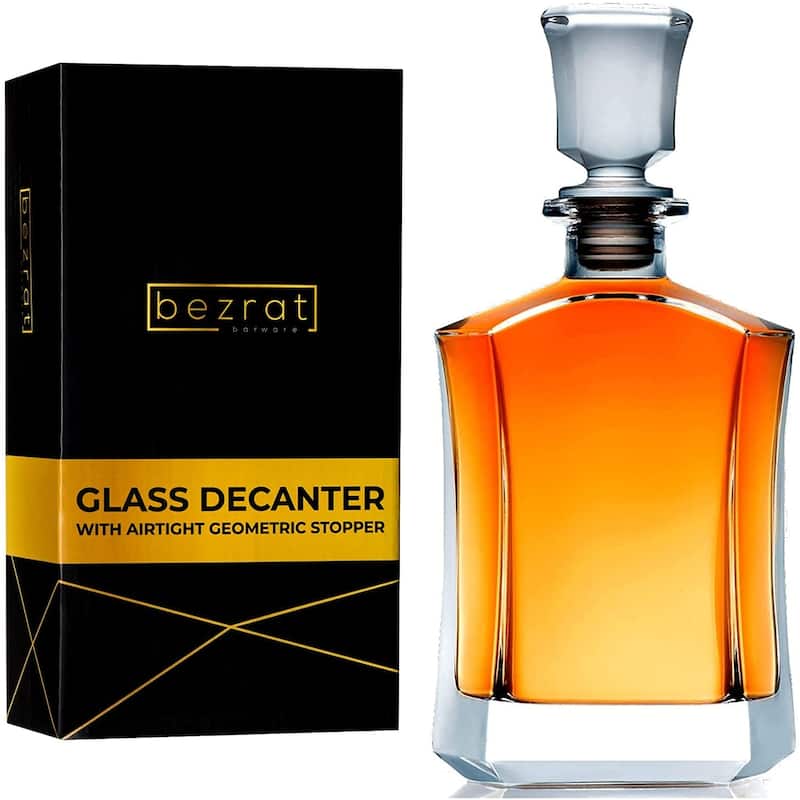 Whiskey Decanter 10.5"H