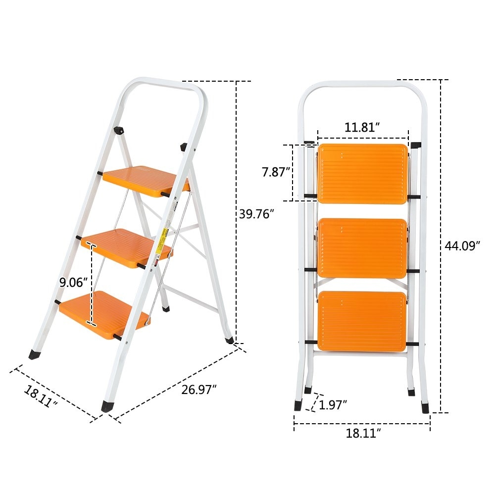 3 Step Ladder Folding Step Stool On Sale Bed Bath Beyond 37521820