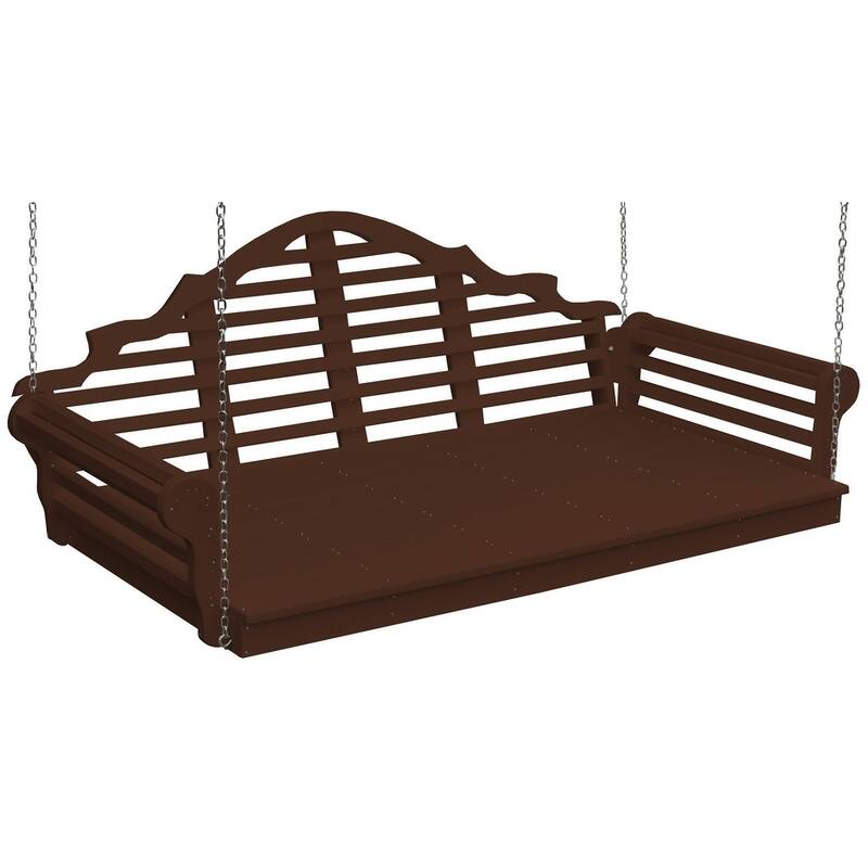 Poly 4' Marlboro Swingbed - Tudor Brown
