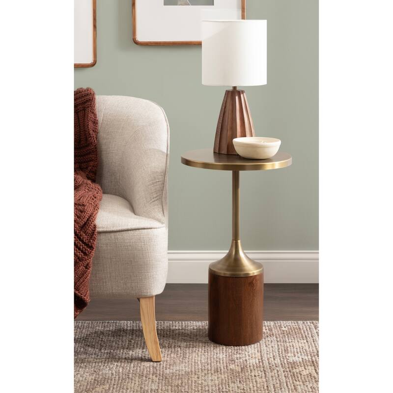 Kate and Laurel Whelan Round Side Table