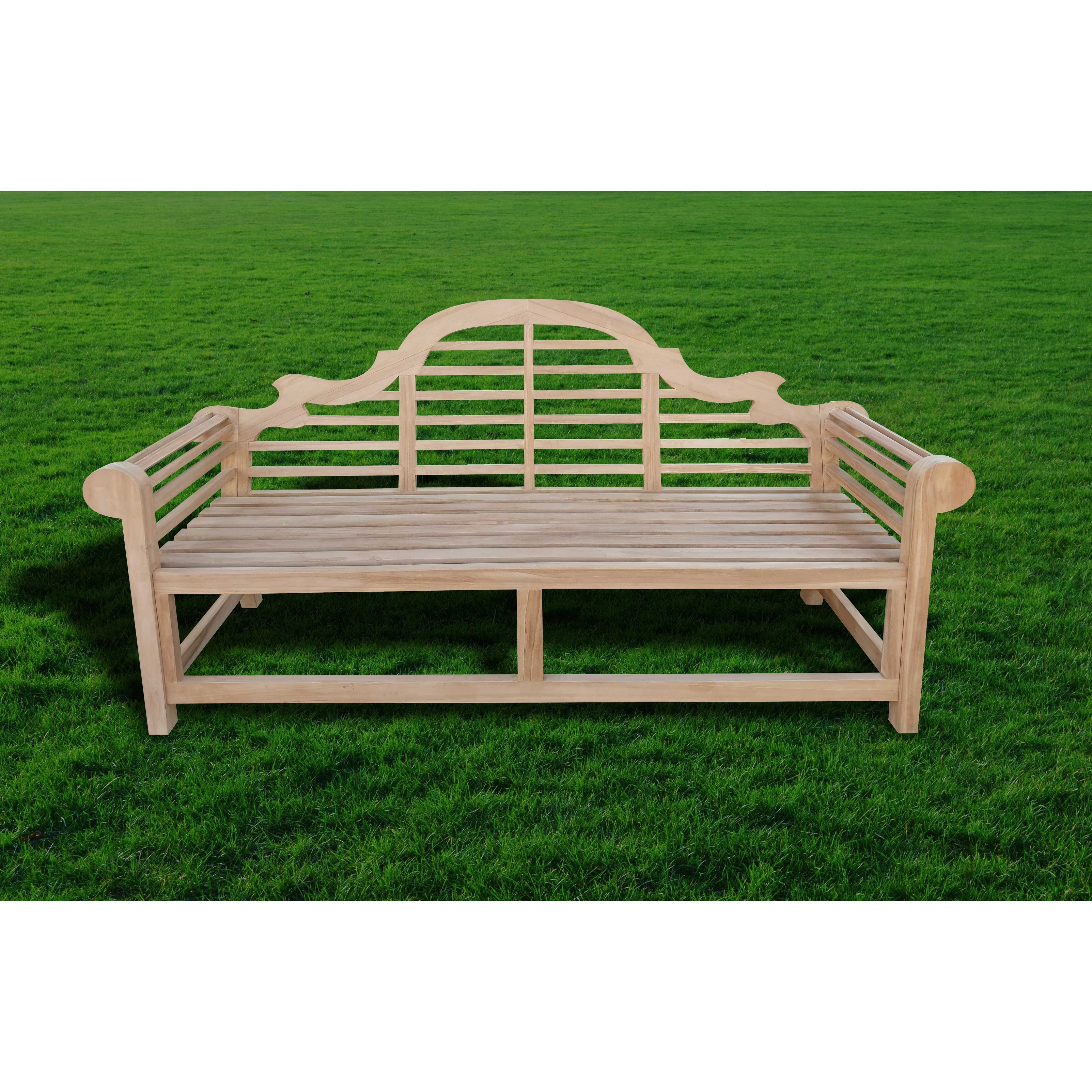 Shop Seven Seas Teak Marlborough Outdoor Teak Wood Bench 4 Foot Overstock 31289955