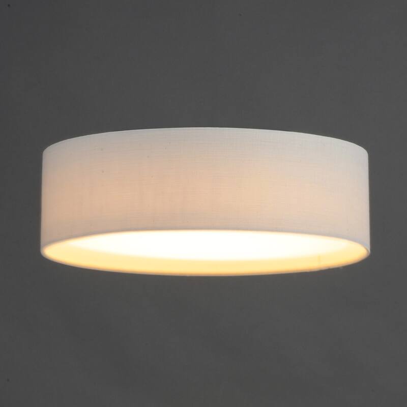 Maxim Prime 20" LED Flush Mount Drum Ceiling Fixture