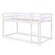preview thumbnail 4 of 12, Sturdy Pine Wood Twin over Twin Low Floor Bunk Bed