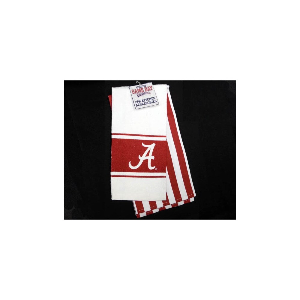 Overstock Gameday Outfitters University Of Alabama Crimson Tide Kitchenware Towel Kitchen 2pc 13451 From Overstock Com Daily Mail
