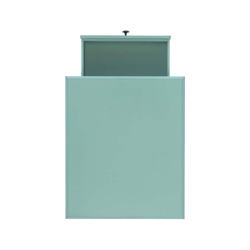 Linon Jowin Classic Wood Side Table with Storage