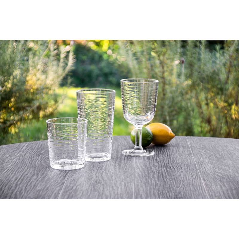 Abode Homewares Foundry Acrylic Drinking Glass - 14.3 oz - Set of 6