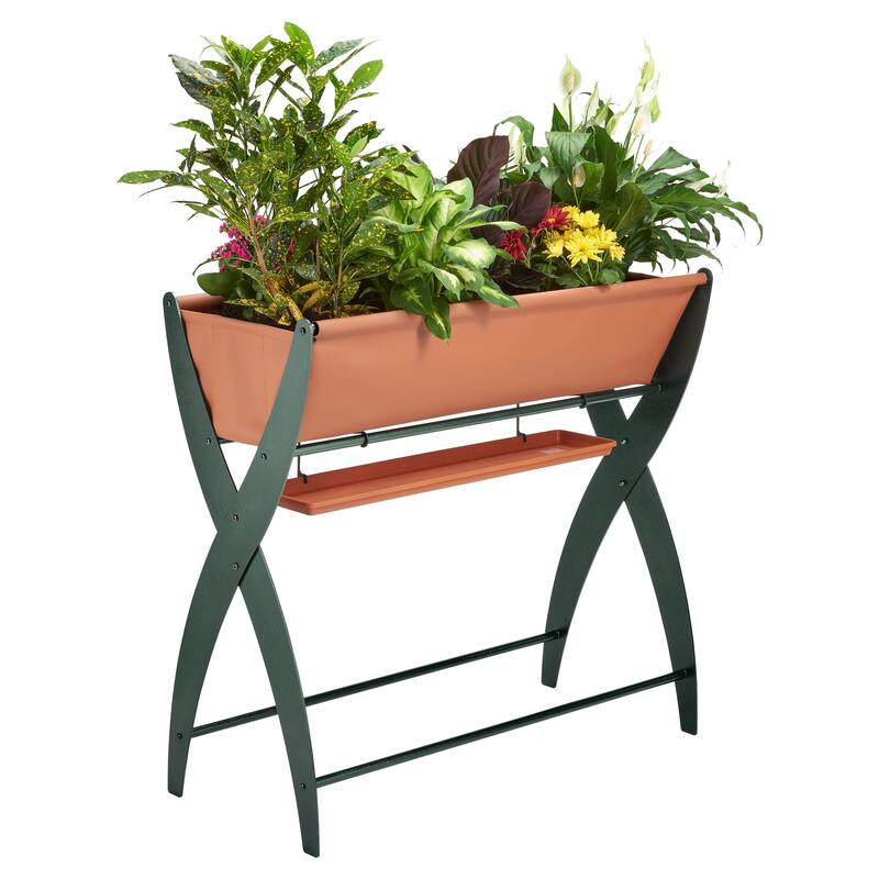Contemporary Planter Verde Green