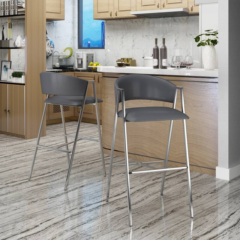 Kitchen Breakfast Bar Chairs Ergonomic Bar Chairs Casual Bar Chairs Multi-Functional Bar Chairs for Kitchen