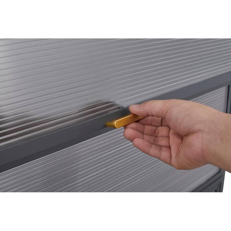 73" Tall 6-Tier Flip-Door Pantry Cabinet with Pegboard, Anti-Tip Design - Versatile Storage for Kitchen, Living Room & More