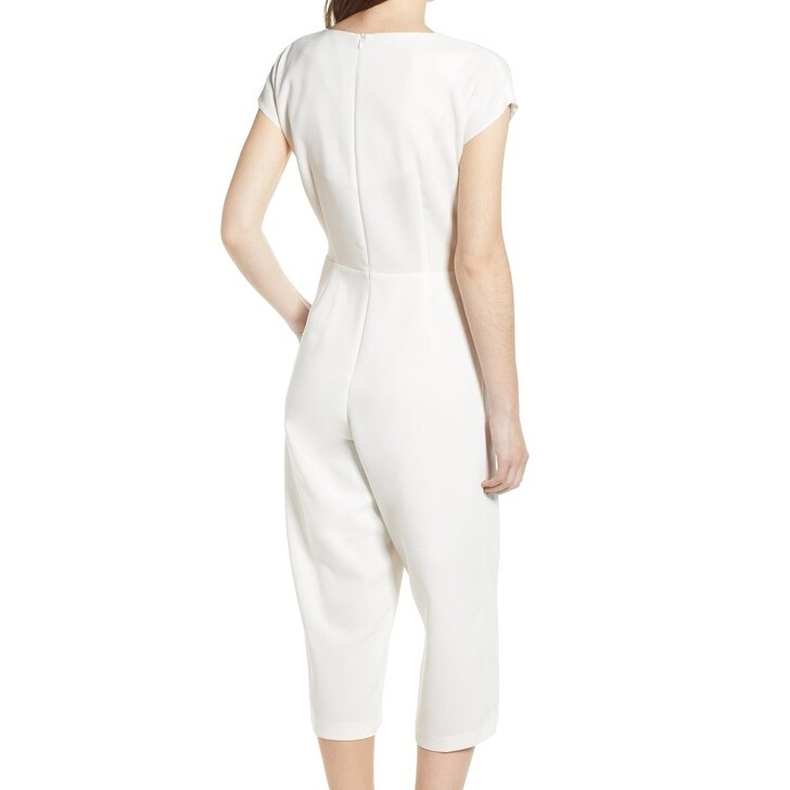 bishop and young front tie jumpsuit