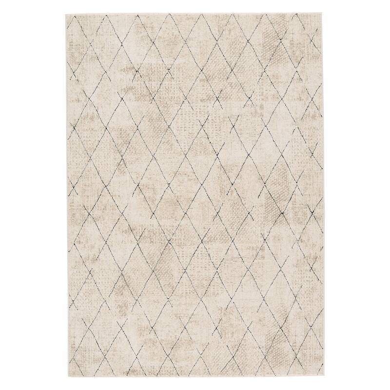 Annistyn Trellis Area Rug - 4' x 6' - Rectangle