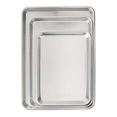 Nordic Ware 3 Piece Baker's Delight Set - Silver
