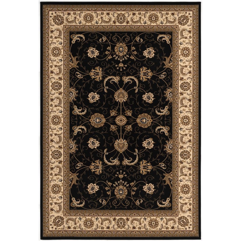HomeRoots Oriental Traditional Rectangle Area Rug - 32.00 in. x 24.00 in. x 0.35 in.