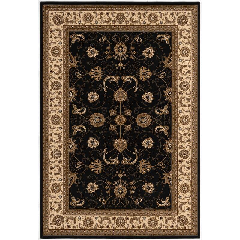 HomeRoots Oriental Traditional Square Area Rug - 36.00 in. x 32.00 in. x 0.35 in.