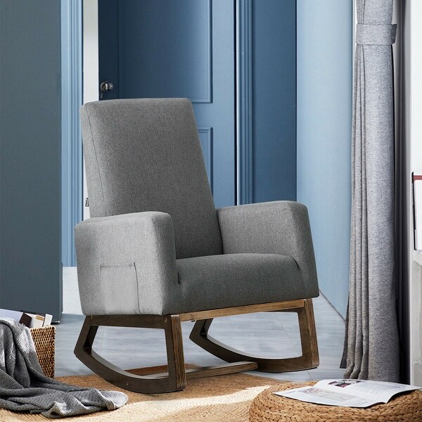 upholstered nursery chair