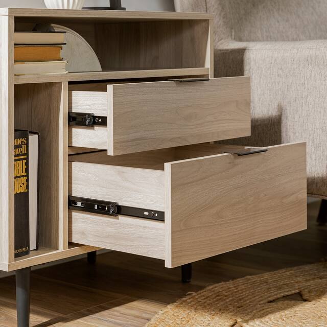 Middlebrook 25-inch Modern 2-drawer Storage Nightstand