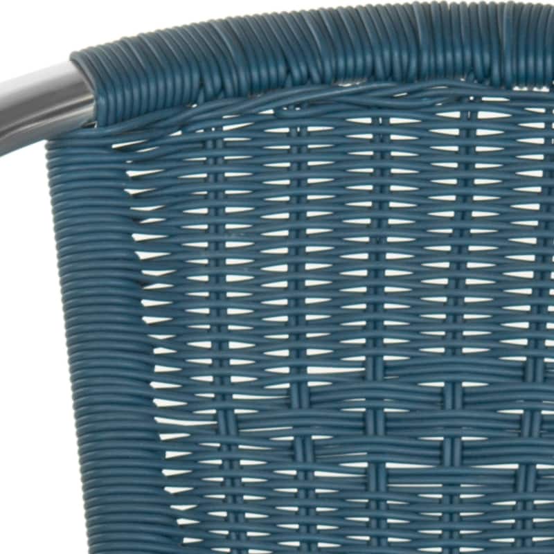 SAFAVIEH Shelia Indoor Outdoor Stackable Chair (Set of 2) - 22Wx23Dx28H