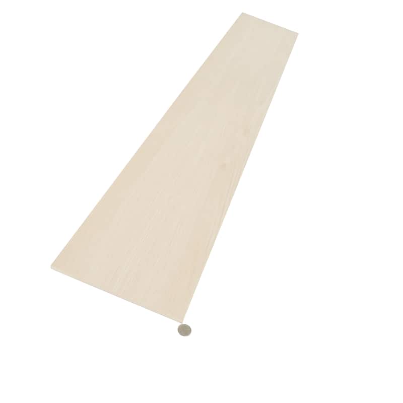 Bois 10x60 Almond Wood Porcelain Large Format Plank Wall and Floor Tile (12.11 sq ft/case) - 3 Pack