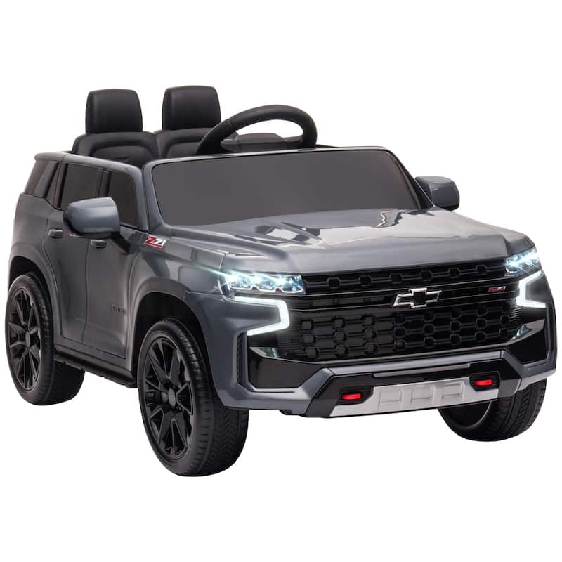 Aosom Chevrolet TAHOE Licensed Kids Ride on Car, 12V Battery Powered Kids Electric Car with Remote Control