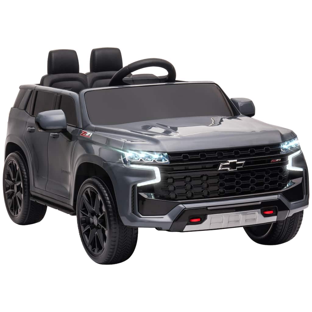 Chevrolet TAHOE 12V Kids Ride-On Car with Remote Control, Music, Lights, Suspension, for Ages 3-6