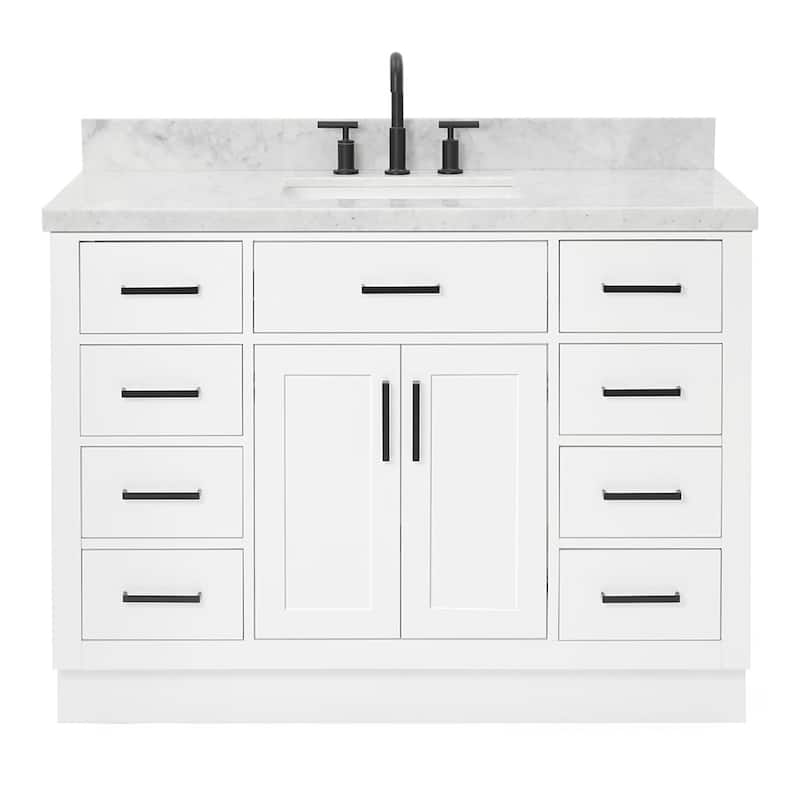 Ariel T049SCWRVO Hepburn 49" Free Standing Single Basin Vanity Set