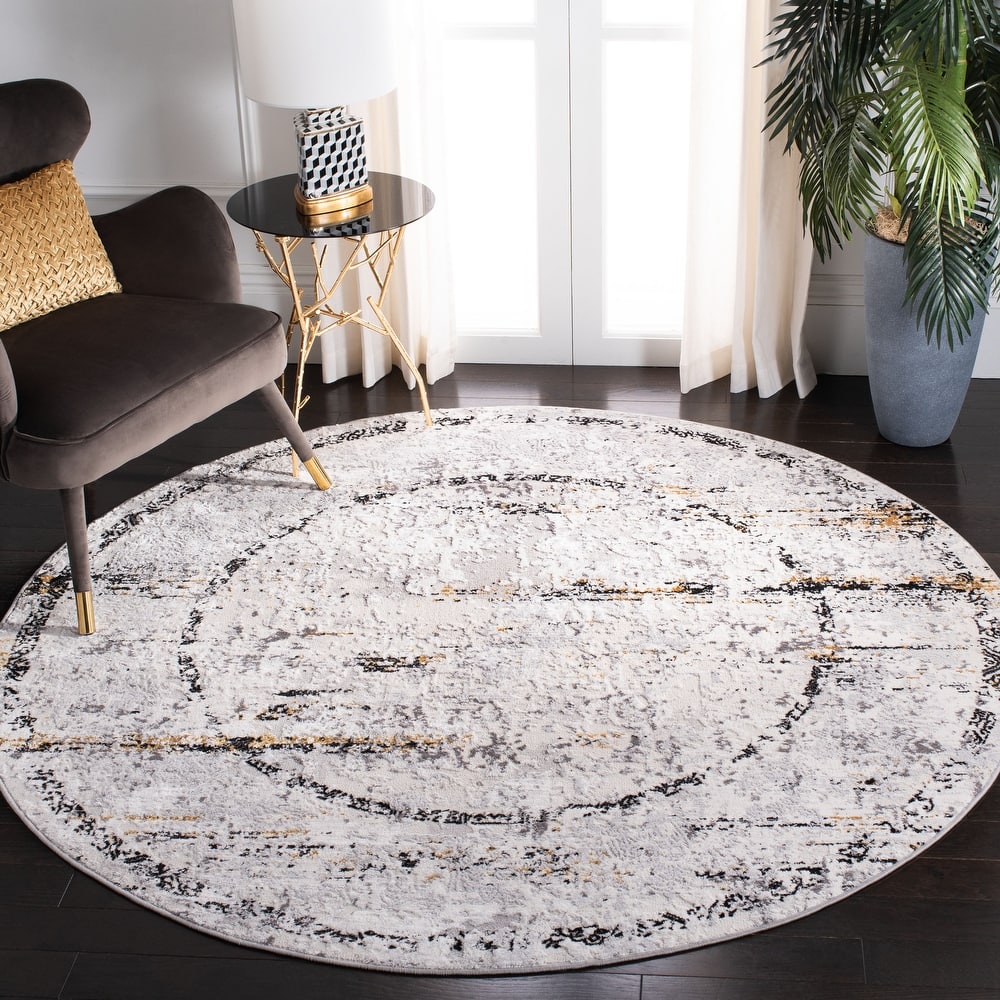 SAFAVIEH Amelia Temma Abstract Distressed Rug