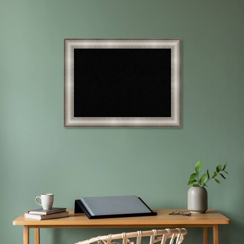 Imperial Framed Black Corkboard Bulletin Board