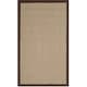preview thumbnail 19 of 104, SAFAVIEH Natural Fiber Urbana Casual Border Sisal Rug 3' x 5' - Sage/Brown - Rectangle