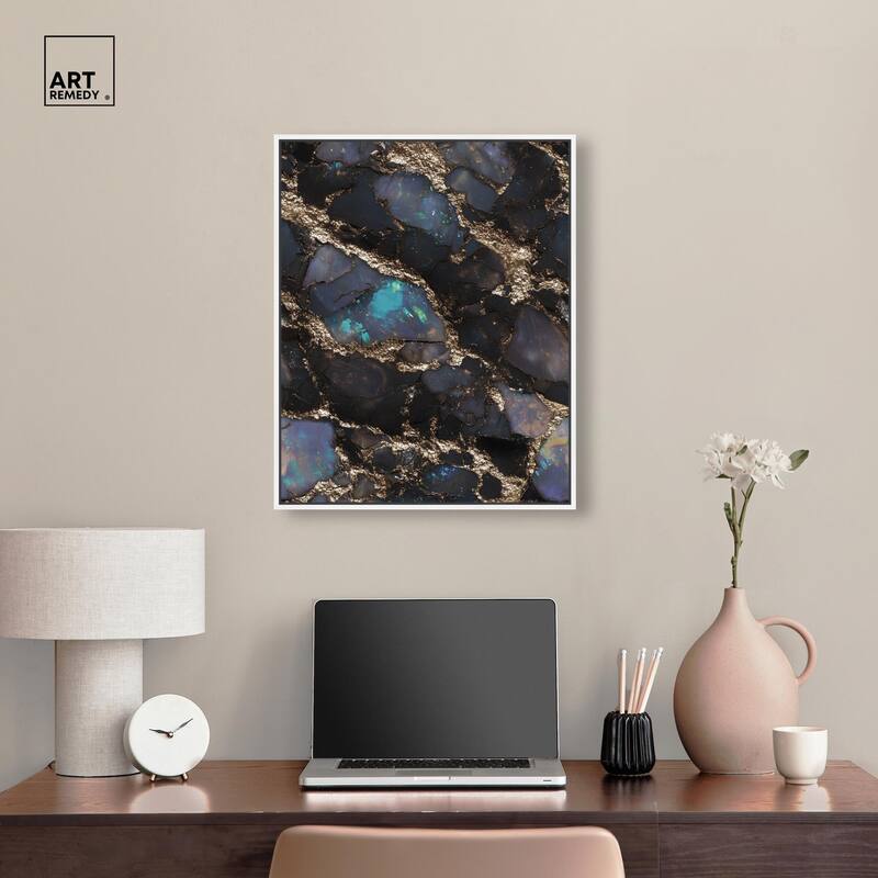 Astral Firelight Canvas by Art Remedy