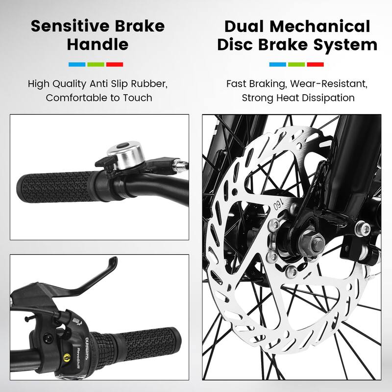 Snow Mountain Bike Teenager Kids Bike 20 Inch Wheels Ages 8-12 Year