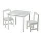 preview thumbnail 14 of 15, Simple Living White 3-piece Hayden Kids Table/Chair Set