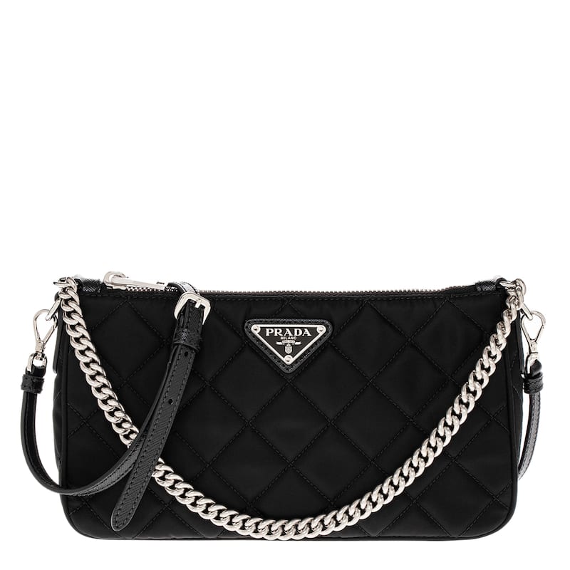 Prada Bandoliera Shoulder Bag - Black