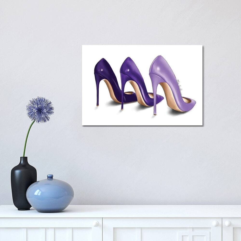 iCanvas "Purple Shades" by Elza Fouche Canvas Print