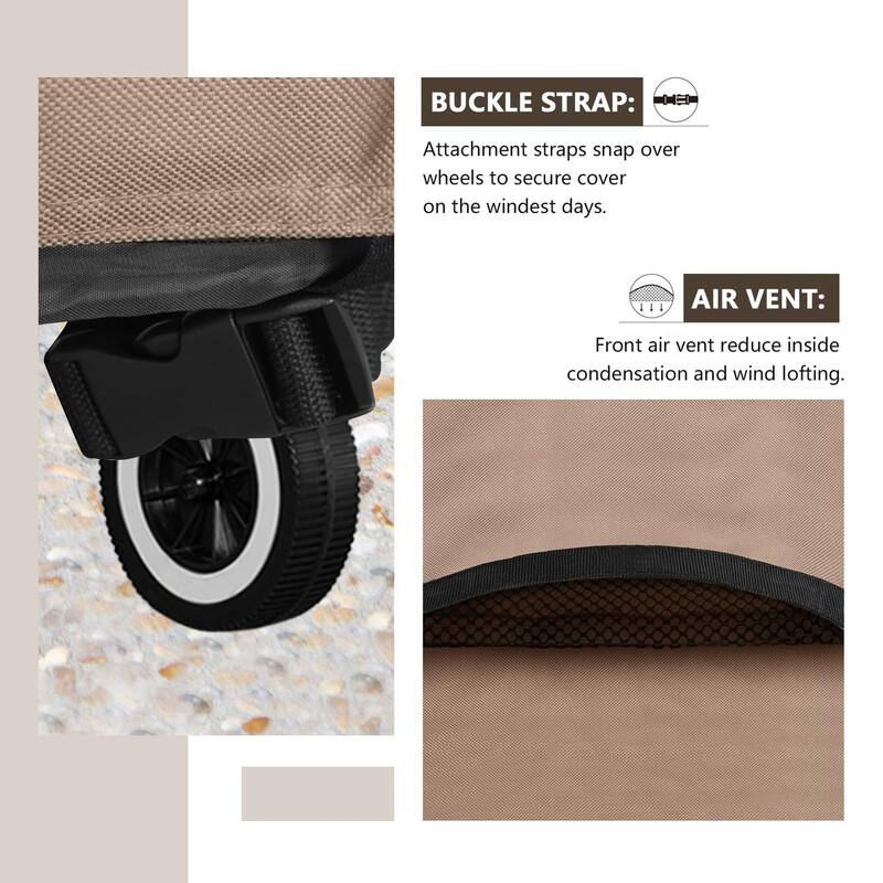 Outdoor Waterproof Charcoal Kettle Grill Cover
