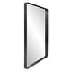 preview thumbnail 3 of 6, Allan Andrews Rectangular Metal Framed Black Steele Wall Mirror