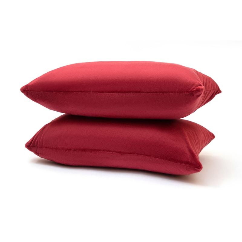 Cheer Collection Set of 2 Hollow Fiber Filled Couch Pillows