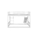 preview thumbnail 16 of 38, Floor Bunk Bed with Climbing Ramp,Ladder and Safety Guardrail,Twin Over Twin for Bedroom