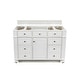 preview thumbnail 16 of 37, James Martin Vanities Bristol 48" Single Vanity, Bright White
