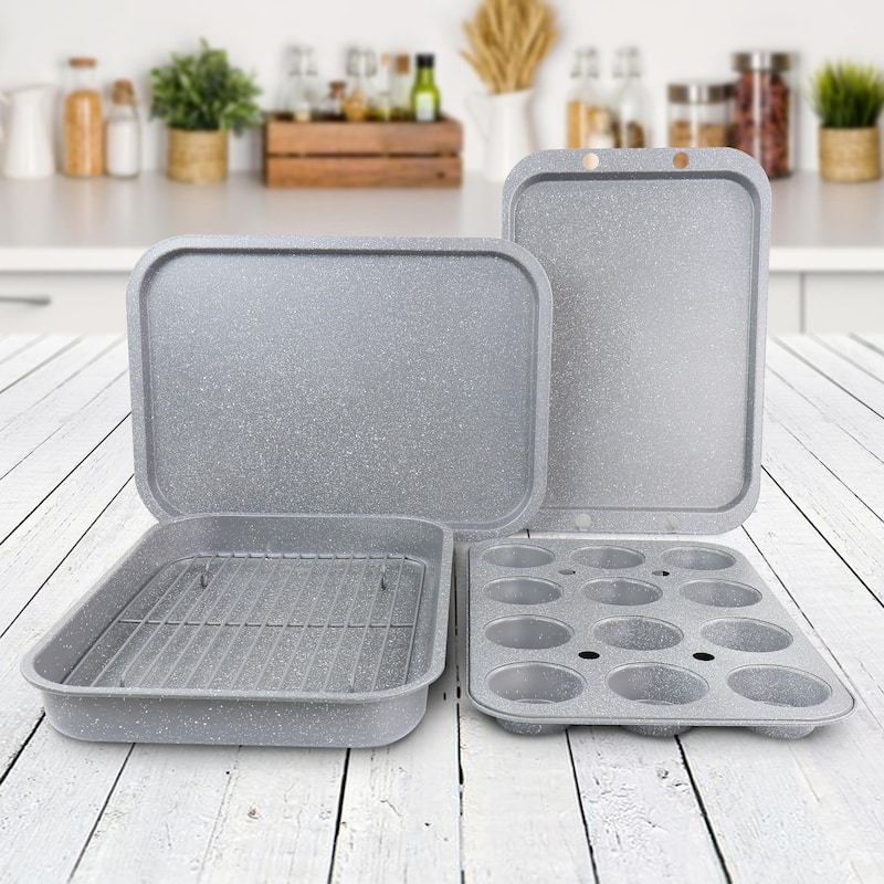 Oster 5 Piece Carbon Steel Roasting and Baking Set