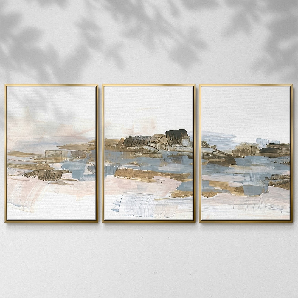 Tide Pool Serenity II - Multi Piece Framed Canvas