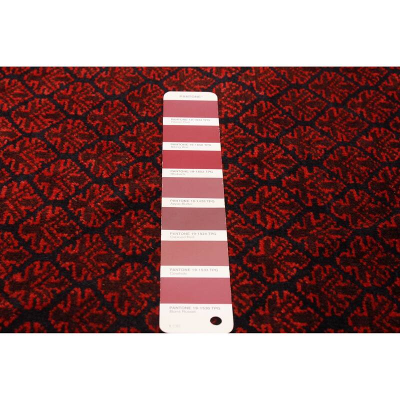 Teimani Burgundy Rug 3'1" x 5'0" - 3'1 x 5'0