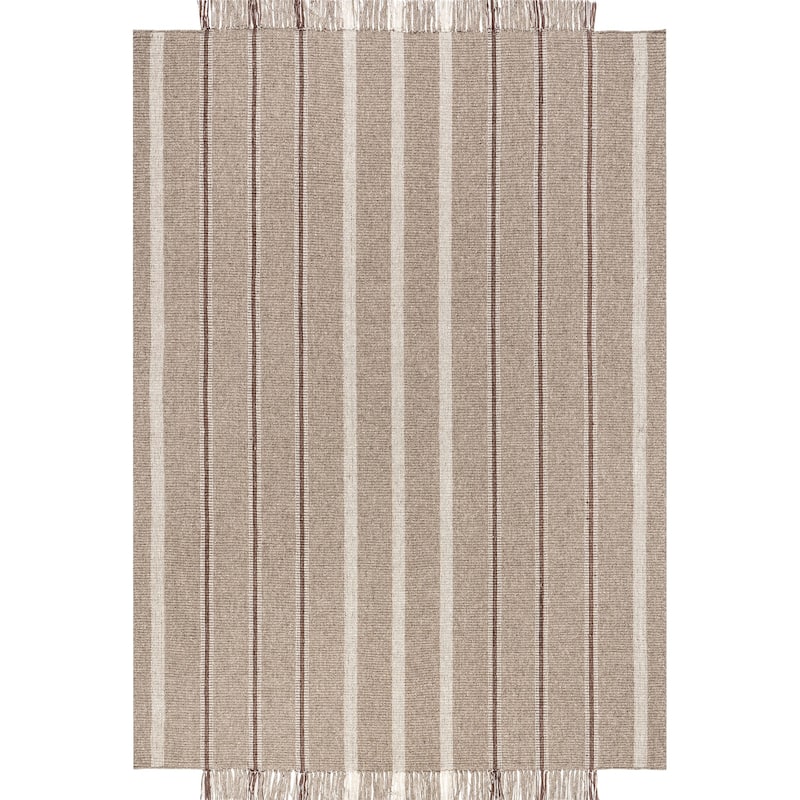 Frenshe Interiors Toluca Striped Wool Area Rug