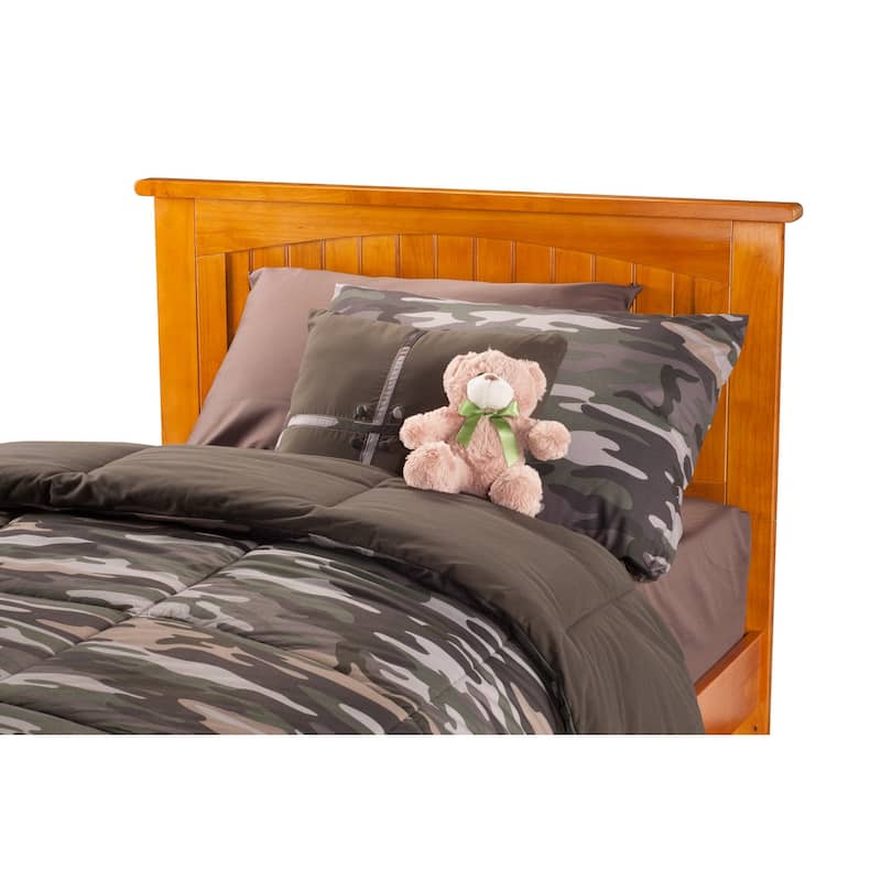 Platform Bed with Drawers - Grey Bedroom Furniture - Modern Style Bed Frame - Underbed Storage Solution
