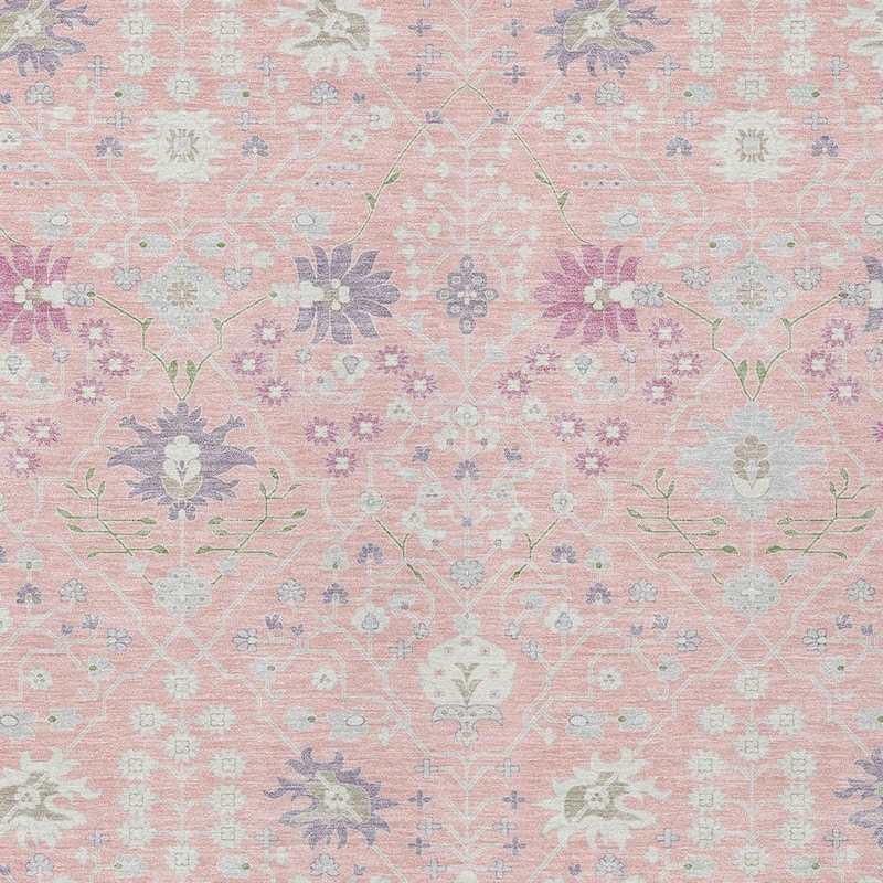 HomeRoots Oriental Traditional Rectangle Outdoor Rug