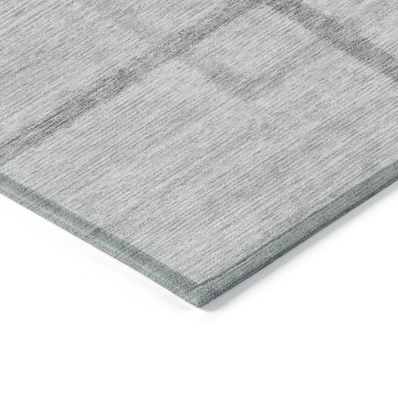 Machine Washable Indoor/ Outdoor Chantille Contemporary Geo Rug