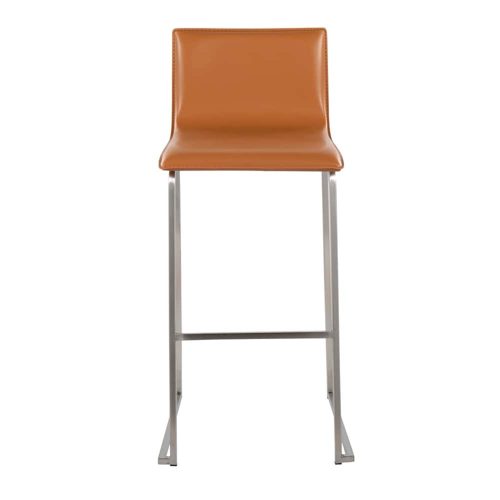 Silver Orchid Mara Upholstered Bar Stool - Set of 2