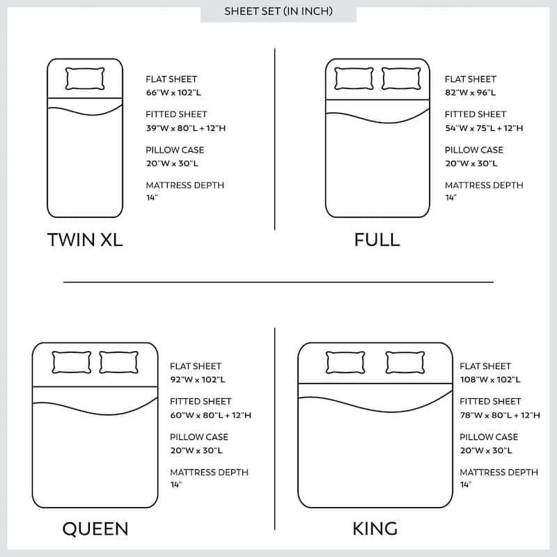 Color Sense Ultra-Soft Wrinkle-Resistant Microfiber Sheet Set