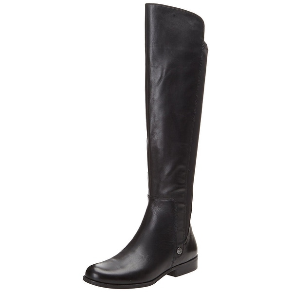 AK Anne Klein Women's Citygurl Leather Riding Boot
