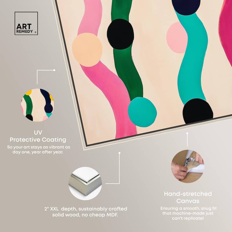 Pearl Colors I Canvas by Art Remedy