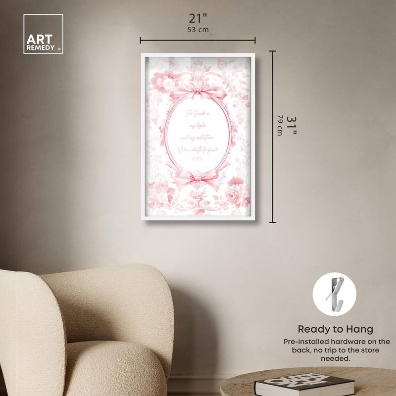 My Light Pink Shadowbox by Art Remedy